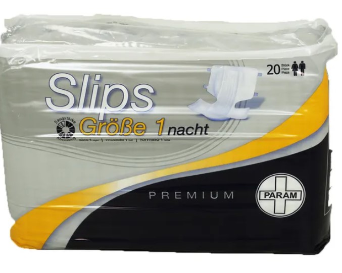 Param Slip Premium Nacht Gr.1 20 St 20 St Param Slip Premium Nacht Gr.1 20 St 20 St